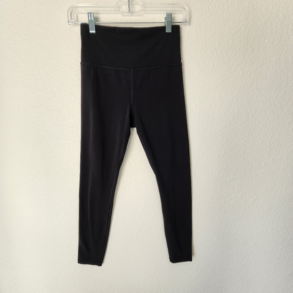 Athleta ultra high rise black leggings, Size XS, Black